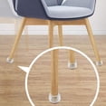 thumbnail image 3 of Tapas para patas de silla, protector de piso de silicona flexible para cubiertas de pies de mesa de muebles, solución antideslizante y antirayaduras para múltiples tipos de muebles, transparente, 40, 3 of 5