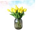 thumbnail image 4 of unbranded 30Ud Flores Falsas Amarillas De Seda Para Adornar Y Espacios Interiores, 4 of 8