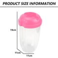 thumbnail image 2 of Keep Fit Salad Meal Shaker Cup with Fork and Dressing Holder, Health Container, Portable Vegetable Breakfast - style:style3, 2 of 5