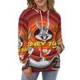 thumbnail image 7 of Looney Tunes Cartoons Hoodie 3D Print Pullover Hooded Long Sleeve Sweatshirts Tops Blouse with Pocket for Mens Womens, 7 of 7