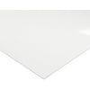 PVC (Polyvinyl Chloride) Shim Stock, Flat Sheet, White, Standard Tolerance, Fed. Spec. L-P-535, 0.025" Thickness, 20" Width, 20" Length