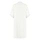 thumbnail image 5 of Vestido suelto SCZ de manga corta longitud media con botones color sólido casual para mujer blanco XL, 5 of 6