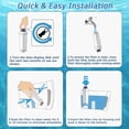 thumbnail image 3 of 3 Pack Water Filter Replacement for DeLonghi* Filter DLSC002 ECAM 22.110,Esam,ETAM,DLS C002,SER3017,5513292811,EC680,EC800, 3 of 7