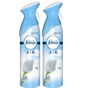 2 Pack Febreze Odor-Eliminating Cotton Fresh Air Freshener Spray 10.14 oz. , Bundle Deal