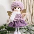 thumbnail image 2 of Regalos de Año Nuevo 2024 Corona Velo Muñecas de niña Muñeca de ángel Navidad 2023 Adornos para árbol de Navidad Decoraciones navideñas para el hogar Noel Natal, 2 of 5
