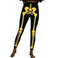 thumbnail image 3 of BILIKEYU Women's Fashion Casual Halloween Print Slim Yoga Leggings, Womens Pants, Leggings for Women, Yoga Pants, 3 of 4