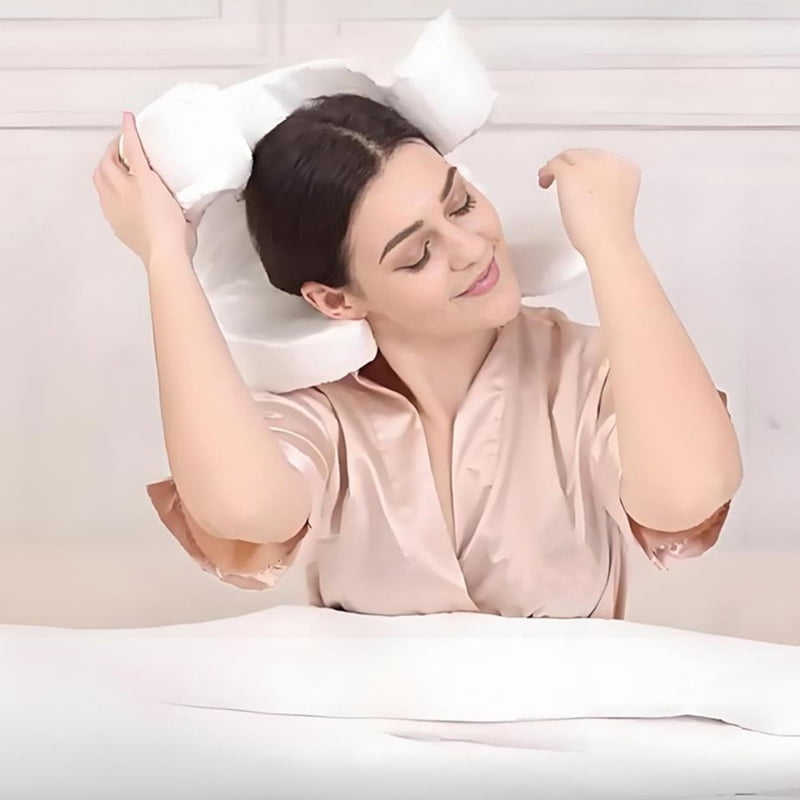 Memory Foam Face Relaxed Wrinkle Prevention Anti Aging Anti Wrinkle Beauty Bed Pillow