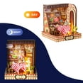 thumbnail image 5 of BenBen Dollhouse Miniature DIY House Kit, Cake House with Furniture, Craft Gift for Adults, Hobbies, 5 of 7