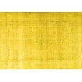 thumbnail image 1 of Ahgly Company Machine Washable Indoor Rectangle Persian Yellow Traditional Area Rugs, 7' x 10', 1 of 4