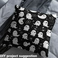 thumbnail image 2 of Feelyou Boys Spooky Halloween Fabric by the Yard 3 Yards, Magical Ghost Home Decor Fabric by the Yard, Cartoon Theme Sewing Fabric, Luxury Bedroom Decor, 2 of 6