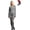250 Gray Heather Set, variant on Merino.tech Women's Midweight Merino Wool Base Layer Set with Socks, Black, Size M