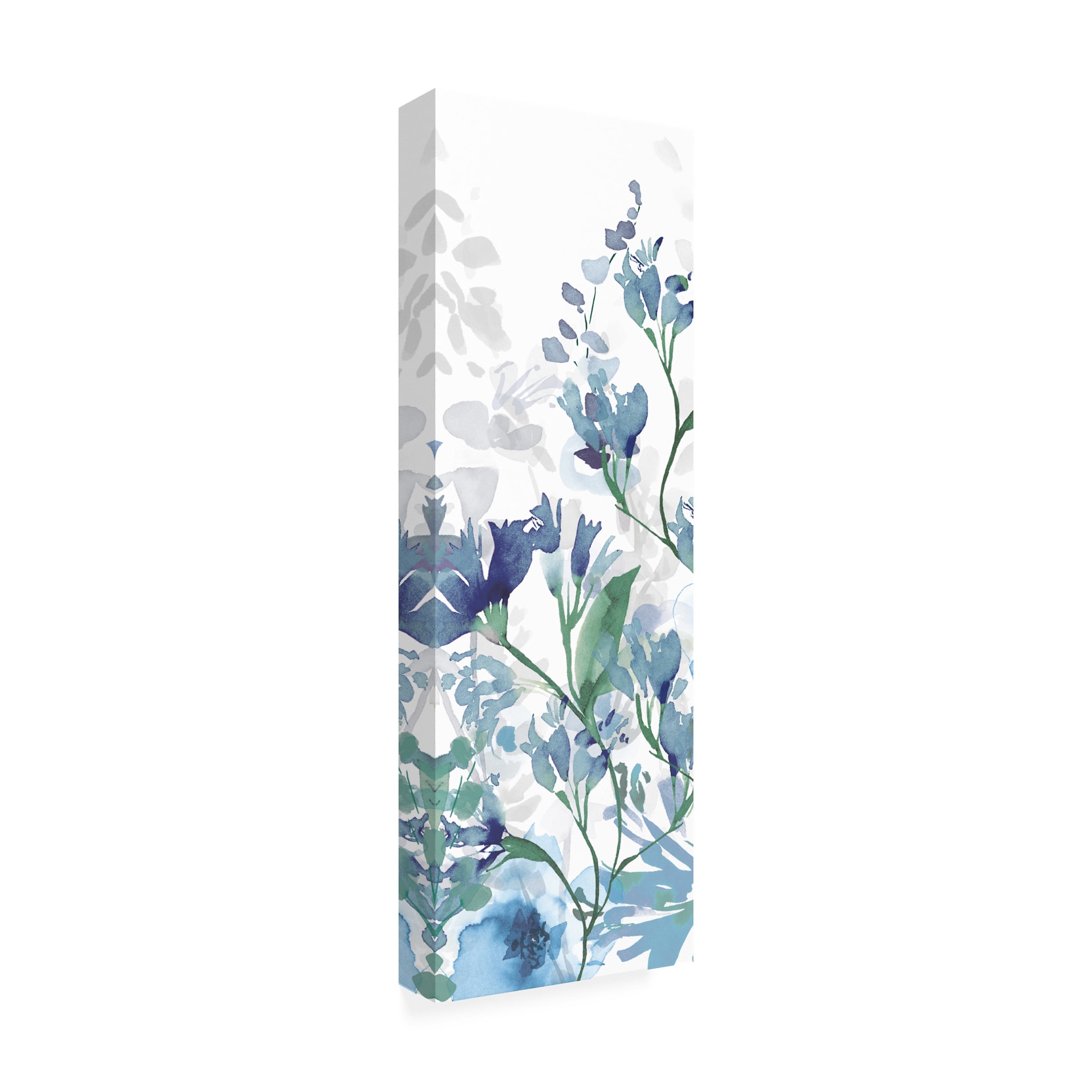 Wild Apple Portfolio 'Colors of the Garden IV Cool Shadows' Canvas Art