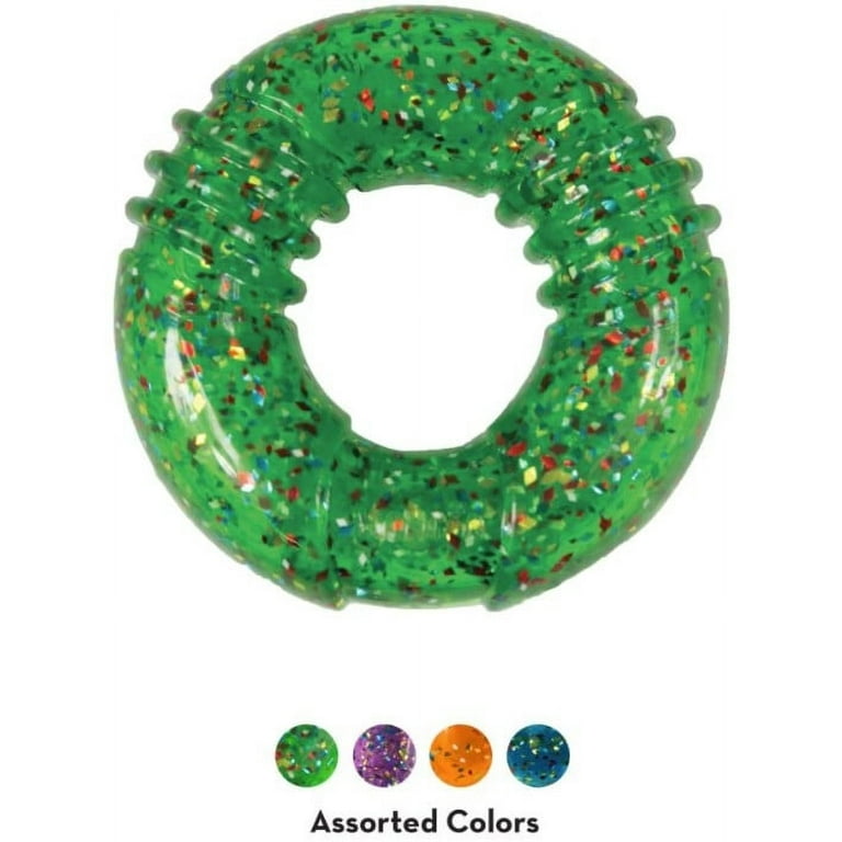 Kong Squeezz Confetti Ring Dog Toy Medium 1 Count Walmart