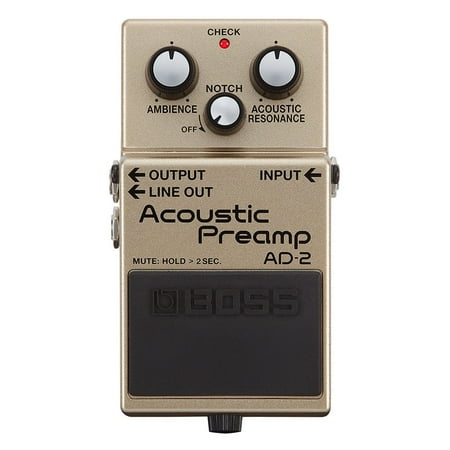 Boss Od 3 Overdrive Pedal - Boss AD 2 Resonance & Ambience Acoustic to Electric Guitar Preamp Stompbox Pedal