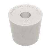 Rubber Stopper- Size 5.5- Drilled