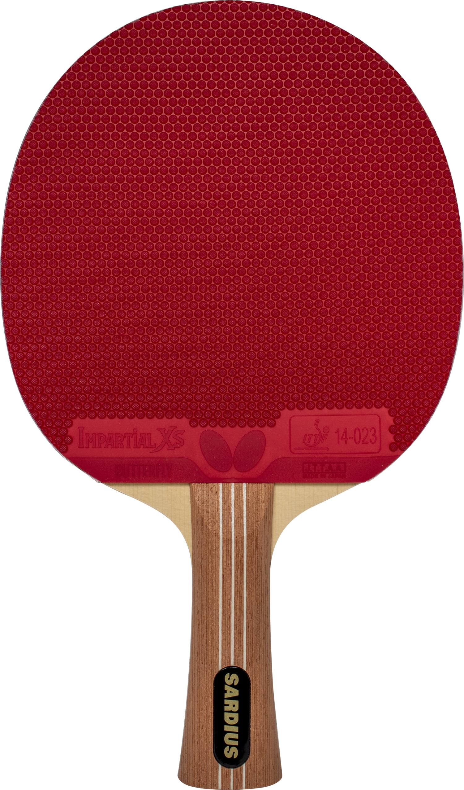 Butterfly Sardius Pro-Line Racket + Impartial XS + Impartial XB