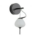 thumbnail image 3 of VONN Lecce 5" ETL Certified Integrated LED Wall Sconce with Glass Shade in Black, 3 of 10