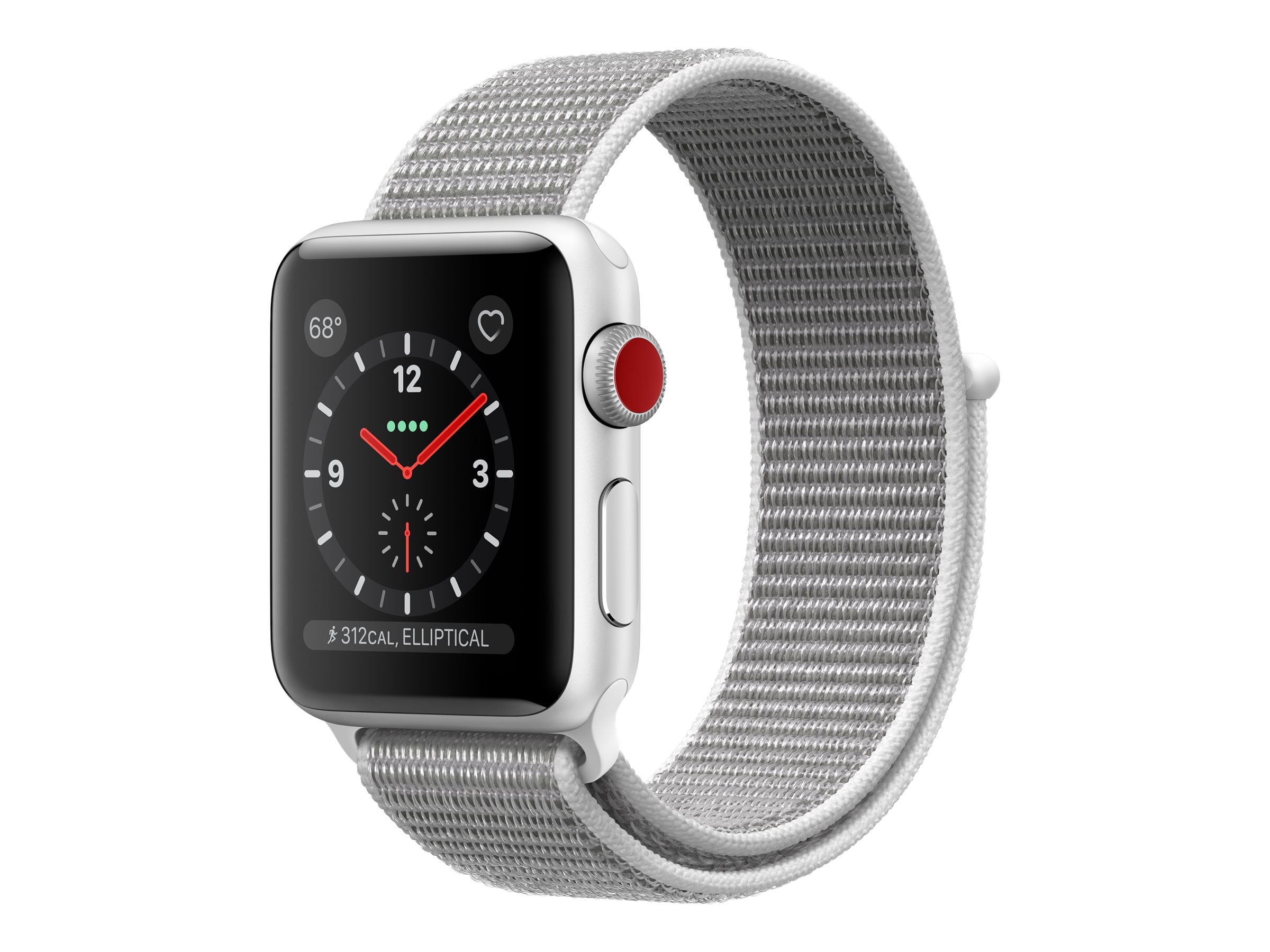 apple watch silver seashell