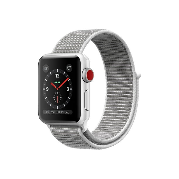 apple watch with seashell sport loop