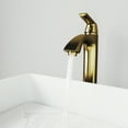 thumbnail image 6 of VIGO Linus Vessel Bathroom Faucet (in Matte Brushed Gold), 6 of 11