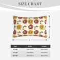thumbnail image 3 of Plush Throw Pillow Covers, Sunflowers Skull Pillow Cases with Invisible Zipper, Breathable Microfiber Pillow Cases Standard Size for Sleeping Bedroom Sofa Living Room 16x24, 3 of 5