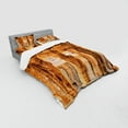 thumbnail image 3 of Ambesonne Vintage Bedding Set 3 Pcs, Famous Monument, Twin XL, Sand Brown, 3 of 3