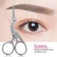 thumbnail image 3 of Ciseaux à Sourcils en Acier Inoxydable Doré, Durables et Multifonctionnels avec 4 Styles Disponibles, 3 of 7