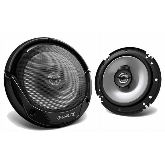 2 KENWOOD KFC-1665S 6.5" 600 Watts 2-Way Car Audio Speakers 6-1/2" (1 PAIR)
