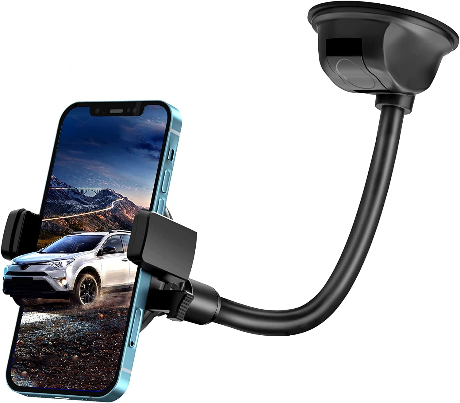 Windshield Car Phone Holder Mount, Bracket Car Holder Adjustable