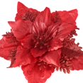 thumbnail image 2 of 5PCS Big sharp corner Christmas plus flower surround plastic three-dimensional artificial flower Decoration Ornaments, 2 of 24