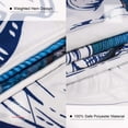 thumbnail image 4 of Blue Nautical Octopus Shower Curtains for Bathroom Cool Ocean Kraken Sailboat Pirate Theme Funny Octopus Bathroom Decor Polyester Fabric-36" x 72", 4 of 6