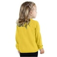 thumbnail image 4 of Utlike Girls Jacket Toddler Baby Solid Knit Sweater Round Neck Long Sleeve Pullover Sweatshirt Coat Fall Winter Clothes Leisure Top For Outdoor Size 12 Months-18 Months, 4 of 8