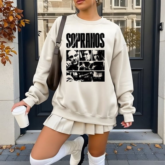 Sopranos Sweatshirt, Classic 90s Mob TV Show Sweatshirt, The Sopranos 2000s - Sizes S-5XL ,Art Print JSC