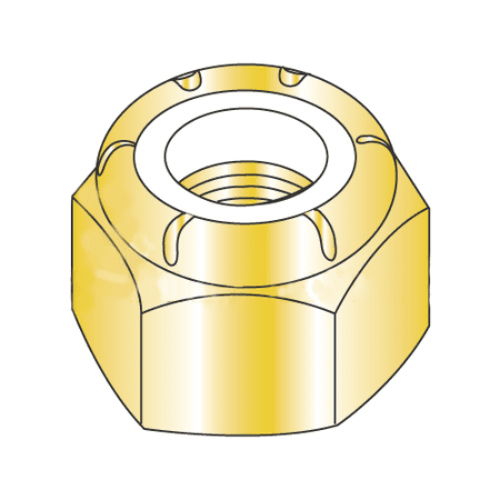 

10-24 Light Hex Standard / NM Nylon Insert Locknuts / Steel / Zinc Yellow (Quantity: 2 000 pcs)