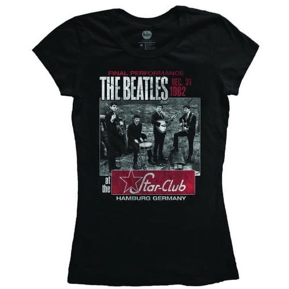 The Beatles Ladies T-Shirt: Star Club, Hamburg (Large)