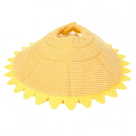 Collar De Cono De Gato Suave, Cubierta De Felpa De Girasol Collar Isabelino Para Gatos Collar De Donut De Gato Collar De Cuello De Mascota Conos De Gato Parajar De Lamer Para