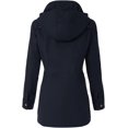 thumbnail image 3 of ORUYROP Women's Lightweight Front Zipper Solid Utility Anorak Hoodie Vest/Jacket, 3 of 6