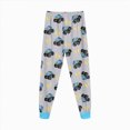 thumbnail image 7 of TOWED22 Toddler Boys Fall Winter Outfits 2Pcs Long Sleeve Printed Round Neck Pullover Top Elastic Waist Joggers Soft Clothes(Grey,2-3 Y), 7 of 7