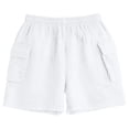 thumbnail image 5 of Beach Shorts for Women Summer Casual Lightweight Elastic Waist Wide Leg Loose Athletic Shorts with Pockets, 5 of 5