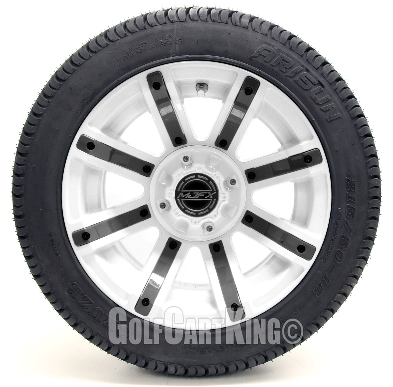 Golf Cart Wheels and Tires Combo 14" Avenger (Color Option) Set of