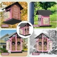 thumbnail image 2 of KUFptva Outdoor Hanging Bird Feeder with Perch Large Capacity Feeding Station for Garden and Yard, 2 of 7