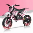 thumbnail image 2 of Seipouy 49cc Kids Dirt Bike, Dirt Bike for Kids, Mini Bike with 2-Stoke, Gas Power Motocross, Off Road Mini Motorcycle, Pocket Motorbike with Front Rear Disc Brakes, Racing Max Speed 30KM/H, 2 of 10