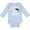 AE-Light Blue, variant on Inktastic Yes, This is My 1st Rodeo Cowboy Hat and Lasso Boys or Girls Long Sleeve Baby Bodysuit