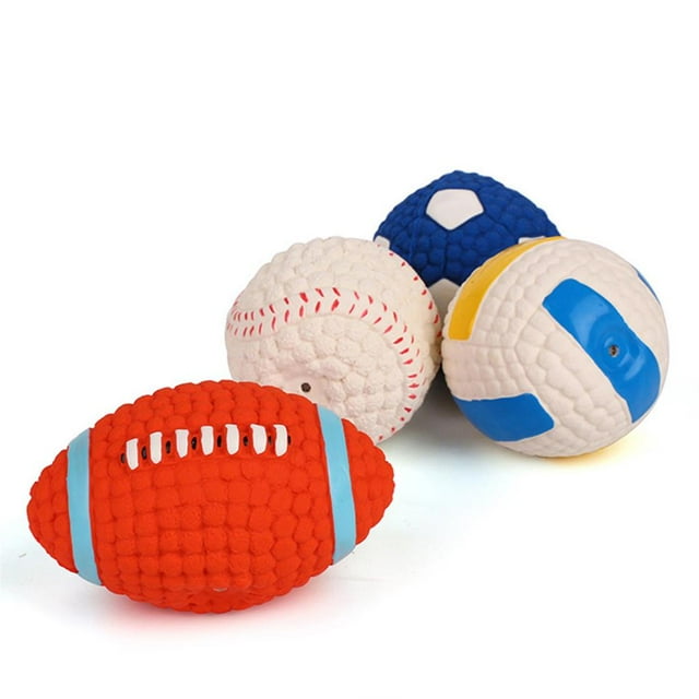 Pet Molar Bite Toy Interactive Dog Teeth Cleaning pet molar pet bite Toy pet bite IQ Training Ball Football Rugby Volleyball Tennis