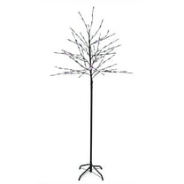 6' LED Lighted Cherry Blossom Flower Tree - Multi Color-Changing Lights