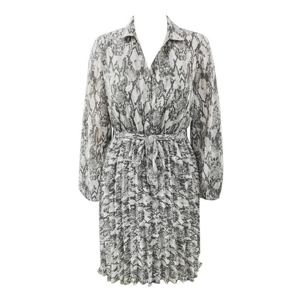 Vestido George Con Diseño De Serpiente Para Mujer