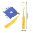 thumbnail image 2 of unbranded 20Jgo Para Fiesta De Graduación Sombrero Azul De Para Pasteles Y Dulces, 2 of 6