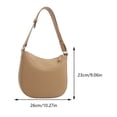 thumbnail image 2 of Bolso cruzado Retro para mujer, bolso de mano informal de cuero PU, bolso de citas diario para mujer, 2 of 6