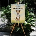 thumbnail image 4 of Cute Toy Fox Terrier Loves Dad Happy Father's Day Vertical Matte Canvas Poster Dog Lover Wall Art Home Decor - 12008, 4 of 5