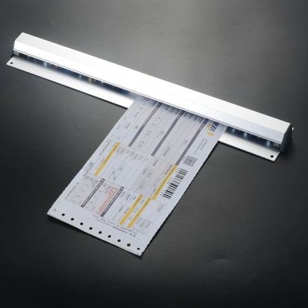 Side Check Rack Wall Mounted Slide Check Rack Aluminum Food Order Tab Bill Ticket ...